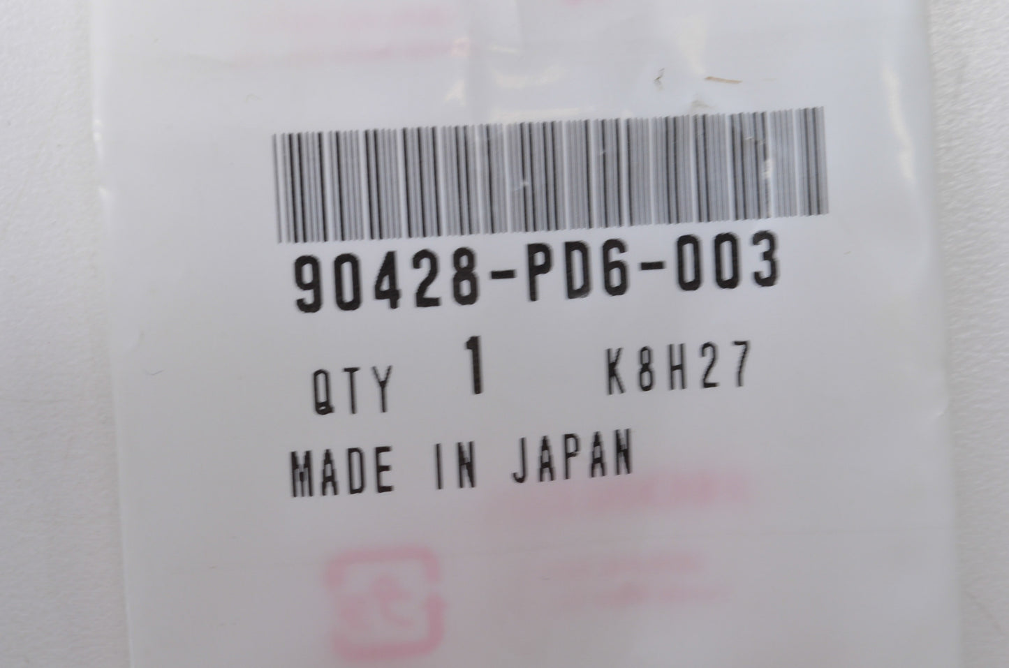 OEM Honda 90428-PD6-003 Washer (12MM) NOS
