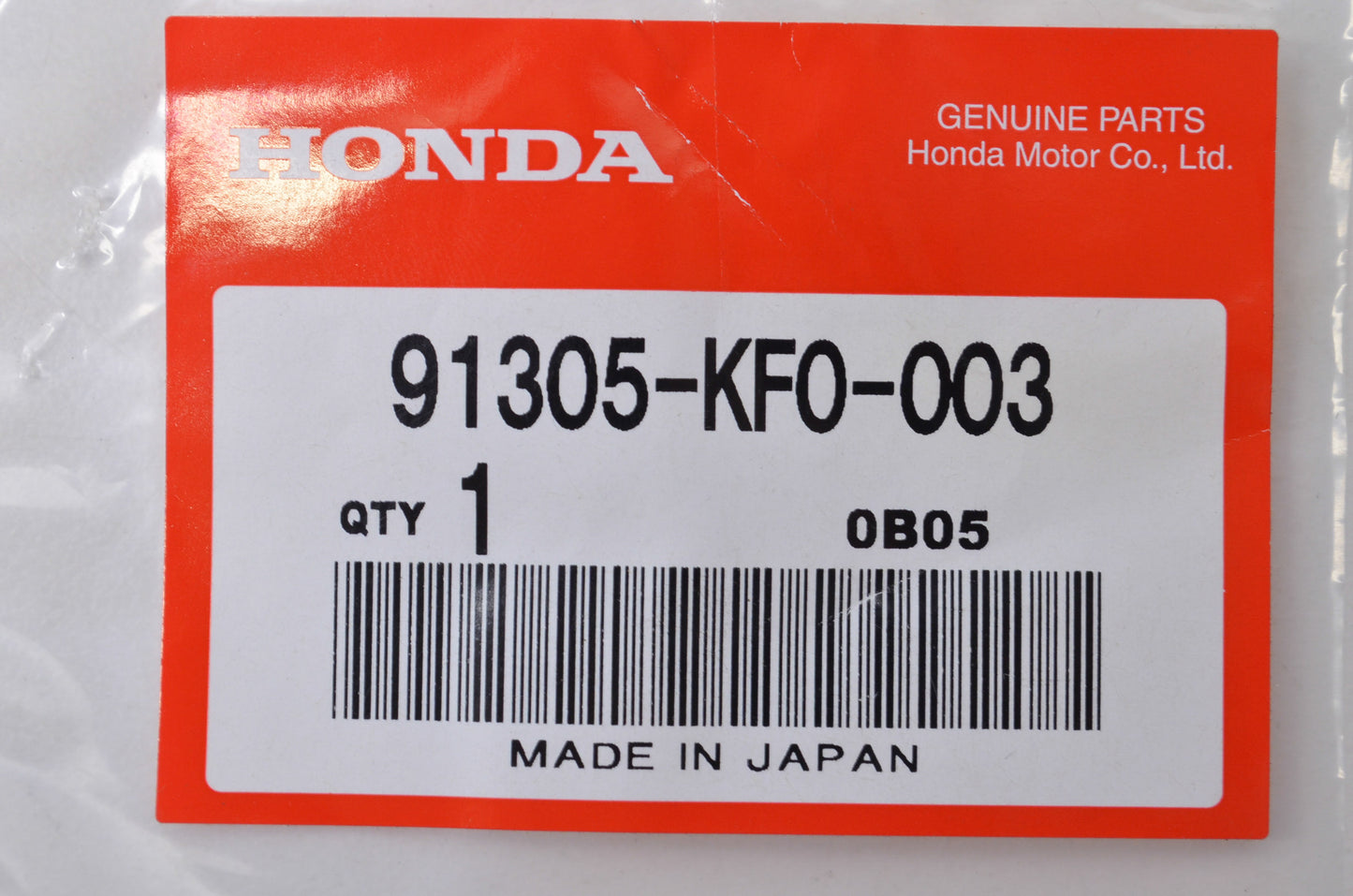 OEM Honda 91305-KF0-003 O-Ring (27X2) NOS
