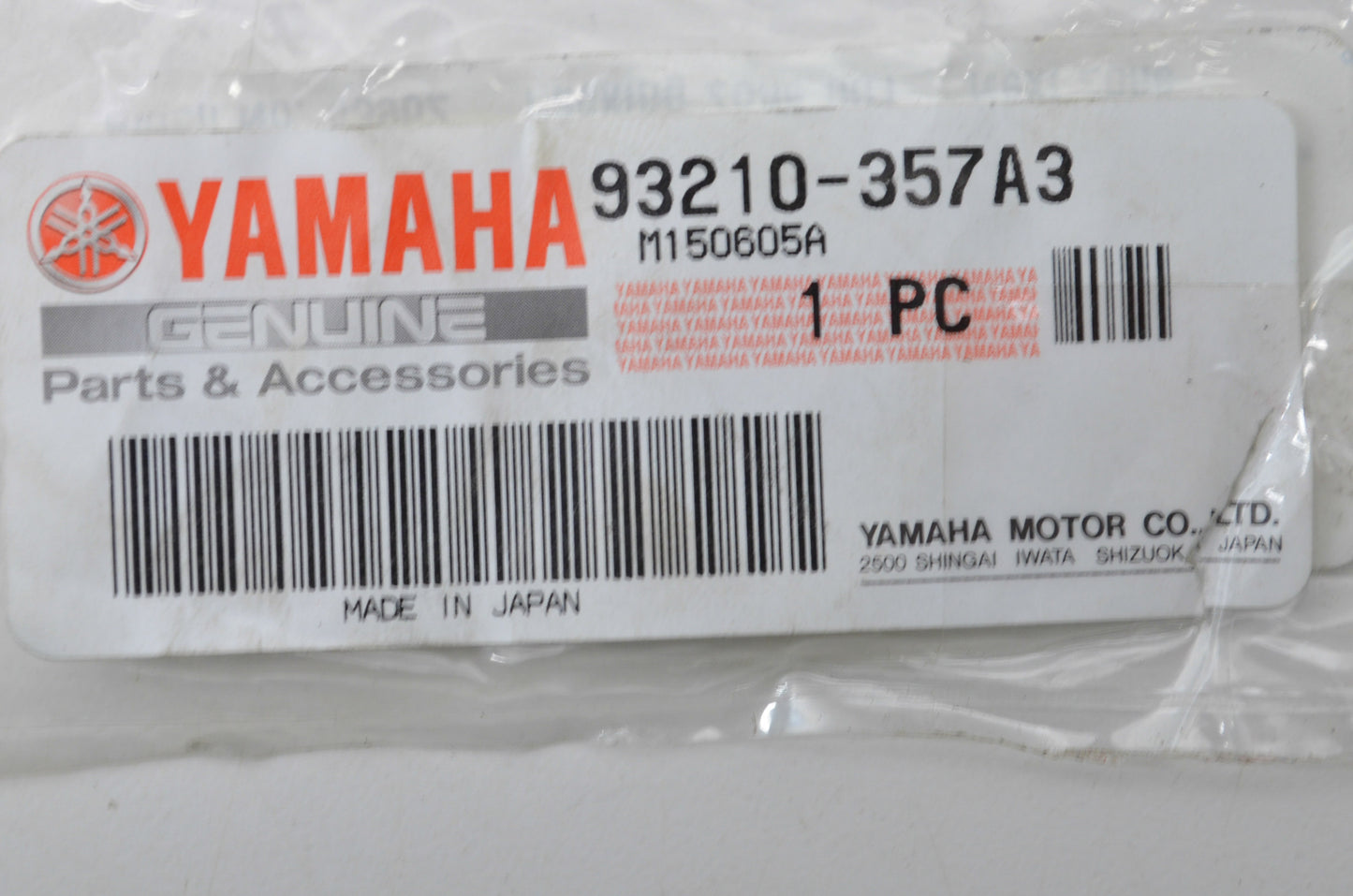 New OEM Yamaha O Ring NOS