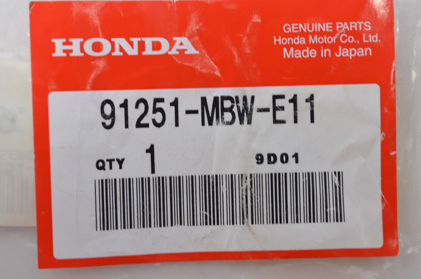 OEM Honda 91251-MBW-E11 Dust Seal (28X34X4) NOS