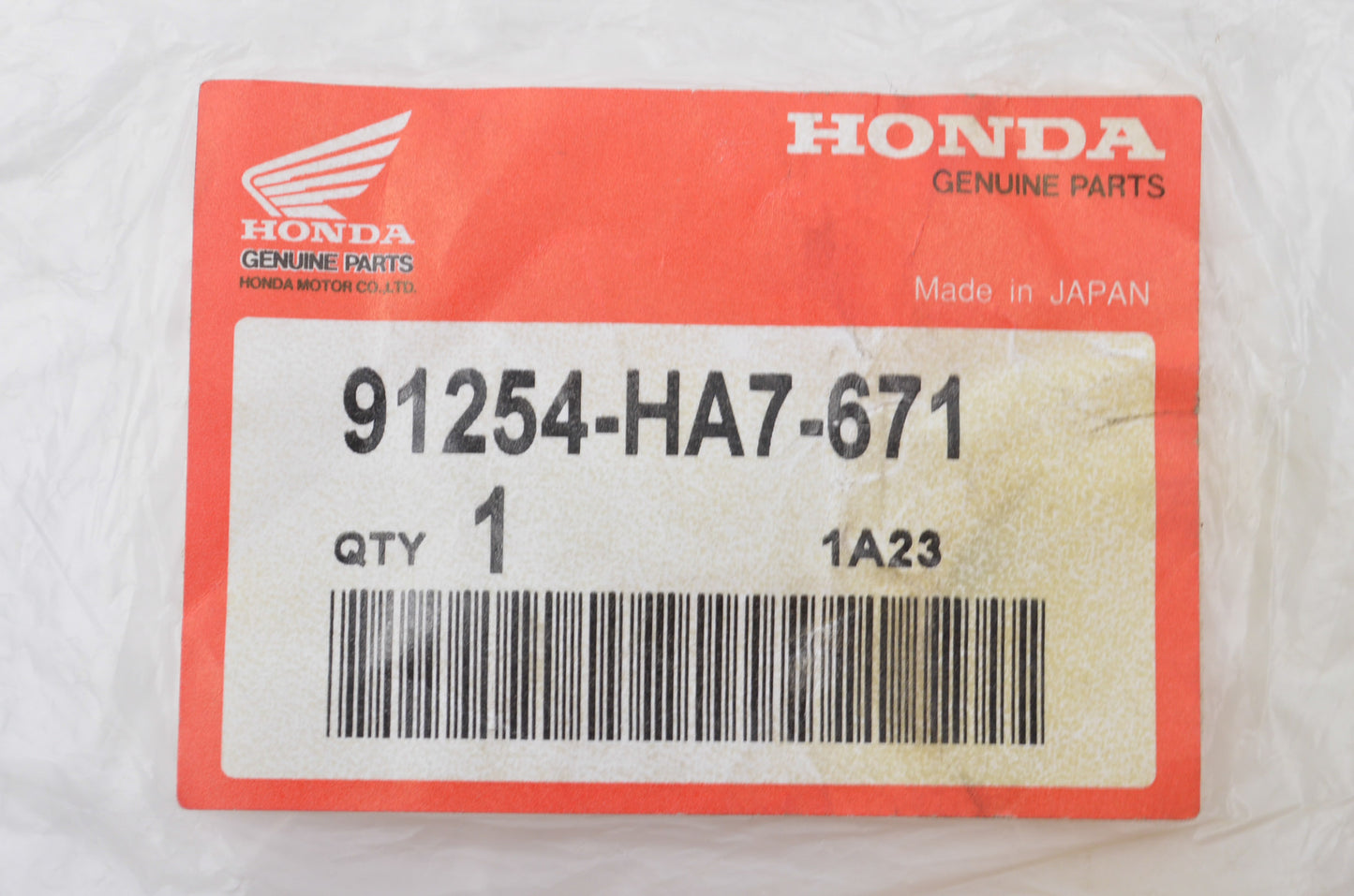 OEM Honda 91254-HA7-671 Dust Seal (18X34X6) NOS