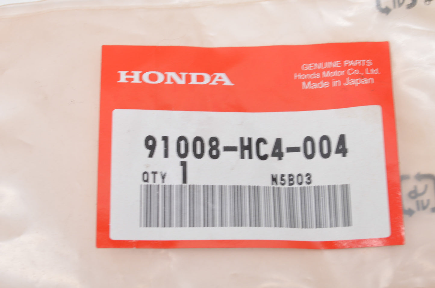OEM Honda 91008-HC4-004 Ball Bearing (6903) NOS