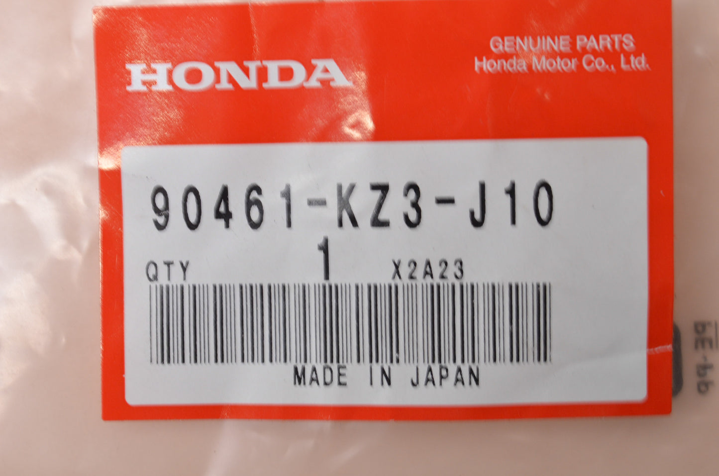 OEM Honda 90461-KZ3-J10 Lock Washer (18MM) NOS