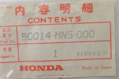 OEM Honda 90014-MN5-000 Flange Bolt (6X20) NOS