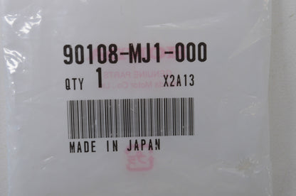 OEM Honda 90108-MJ1-000 Flange Bolt (6X25) NOS