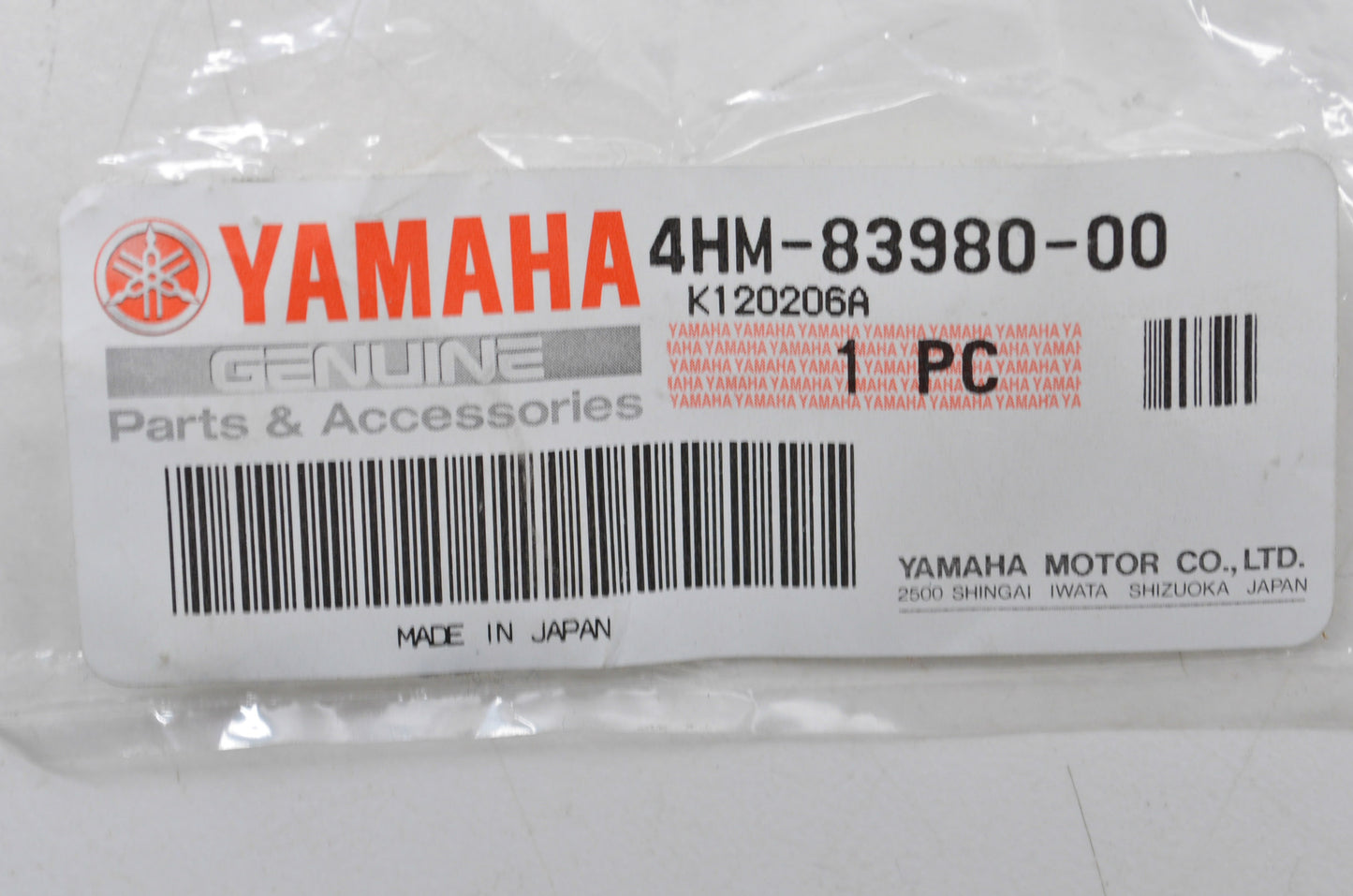 New OEM Yamaha Switch NOS