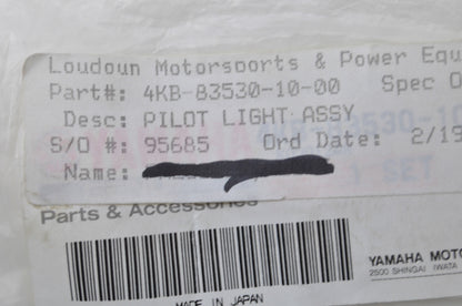 New OEM Yamaha 4KB-83530-10-00 Pilot Lot Assembly NOS
