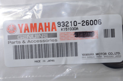 OEM Yamaha 93210-26006-00 O-Ring NOS