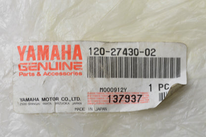 New OEM Yamaha 120-27430-02-00 Rear Footrest Assembly 1 NOS