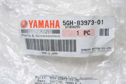 New OEM Yamaha Start Switch Handle NOS