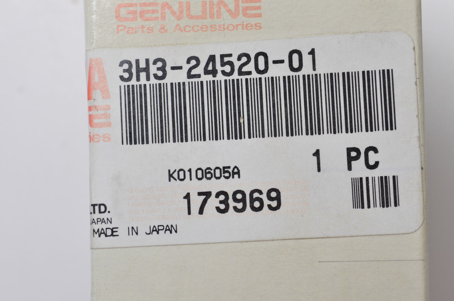 New OEM Yamaha Diaphragm NOS