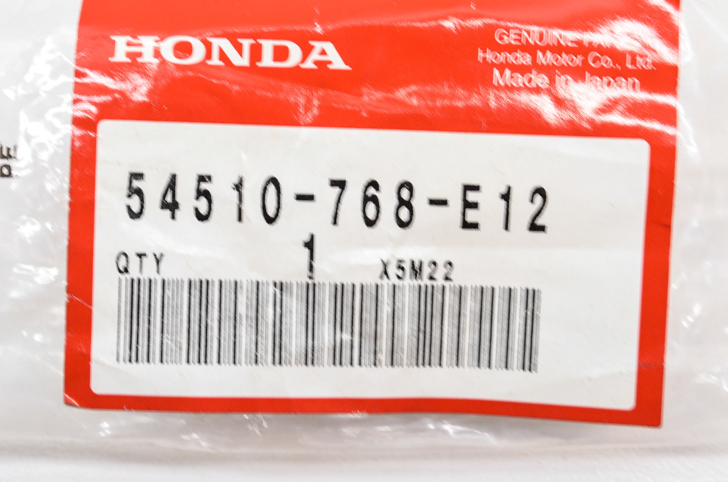 OEM Honda 54510-768-E12 Clutch Cable NOS