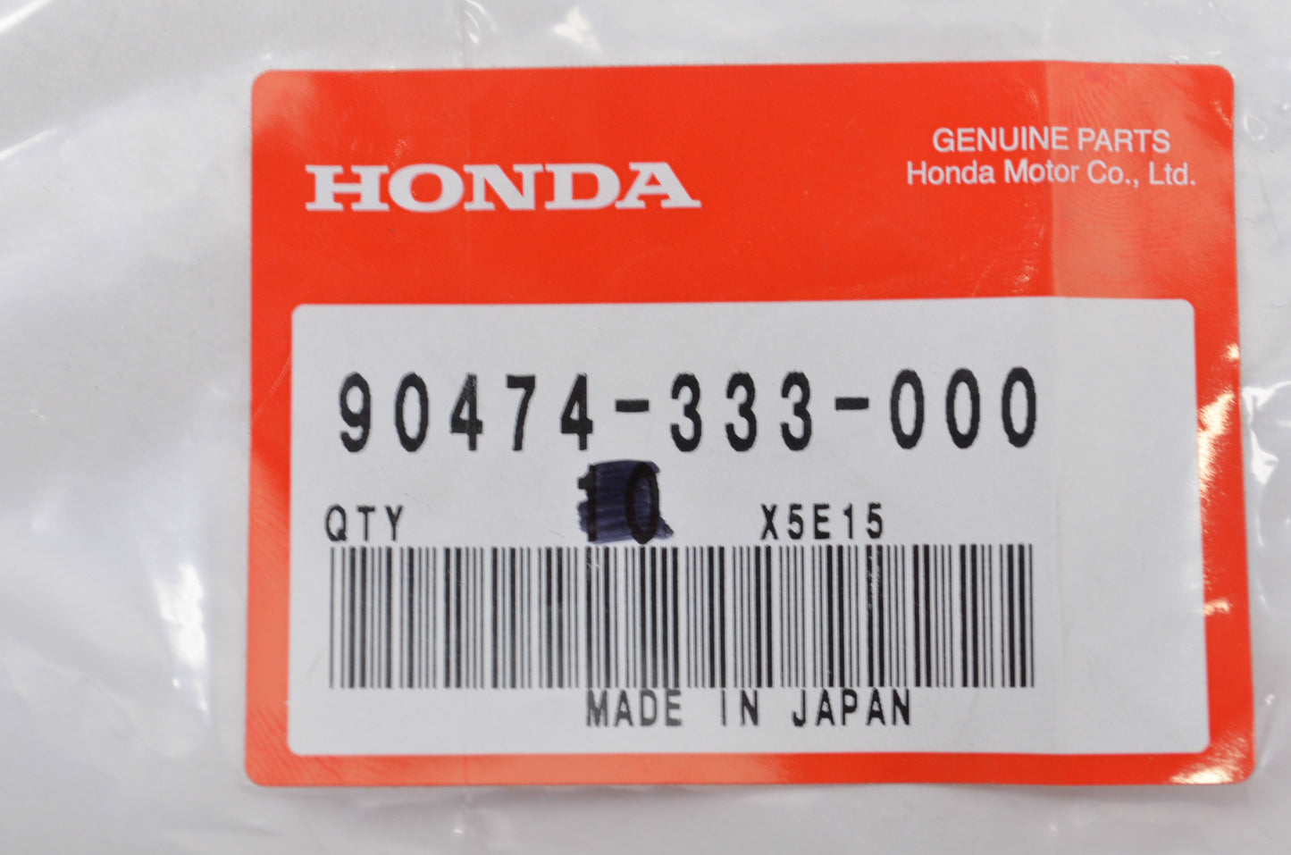 OEM Honda 90474-333-000 Washer (8MM) NOS