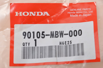 OEM Honda 90105-MBW-000 Socket Bolt (8X25) NOS