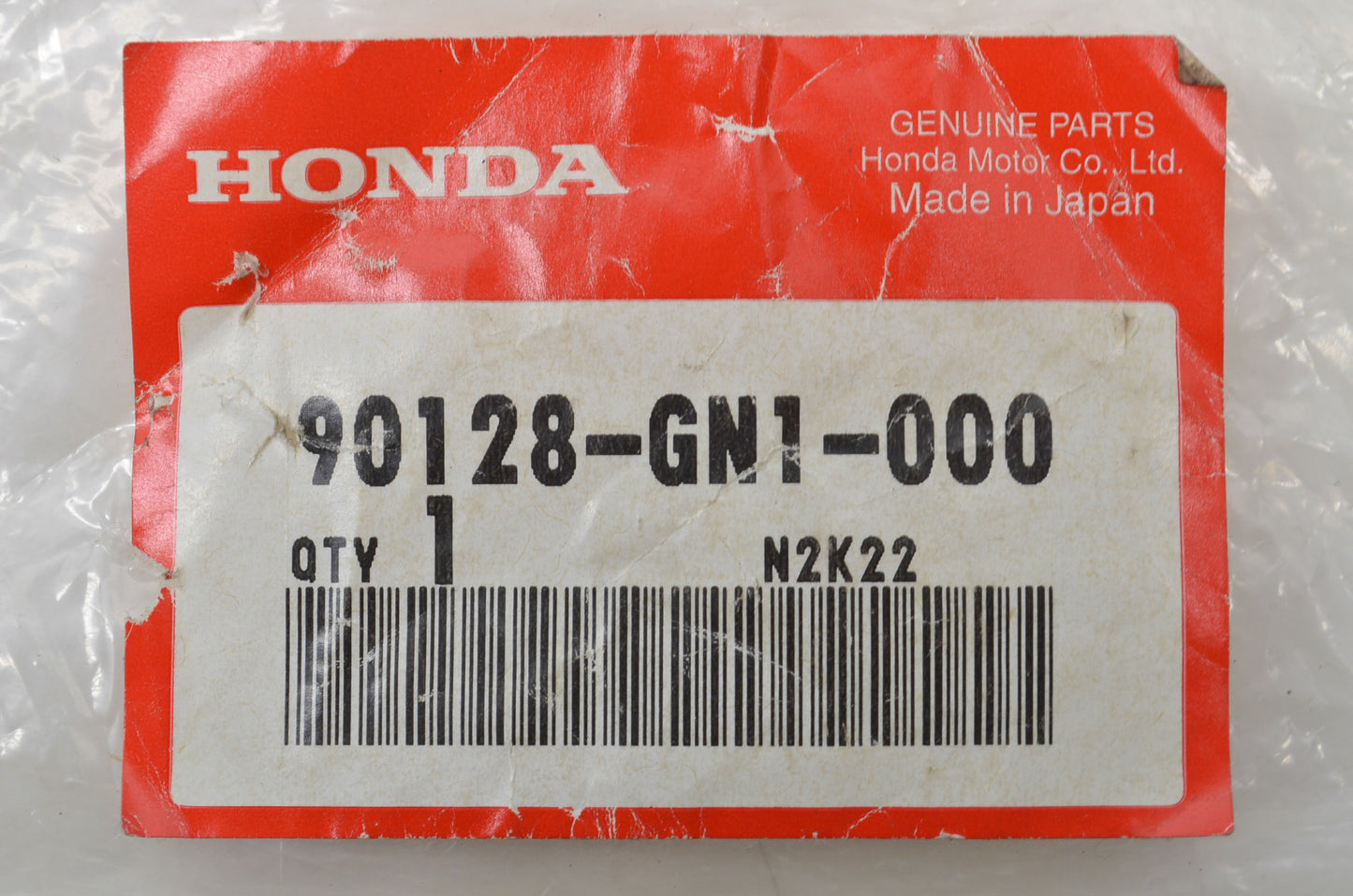OEM Honda 90128-GN1-000 Flange Bolt (10X61) NOS