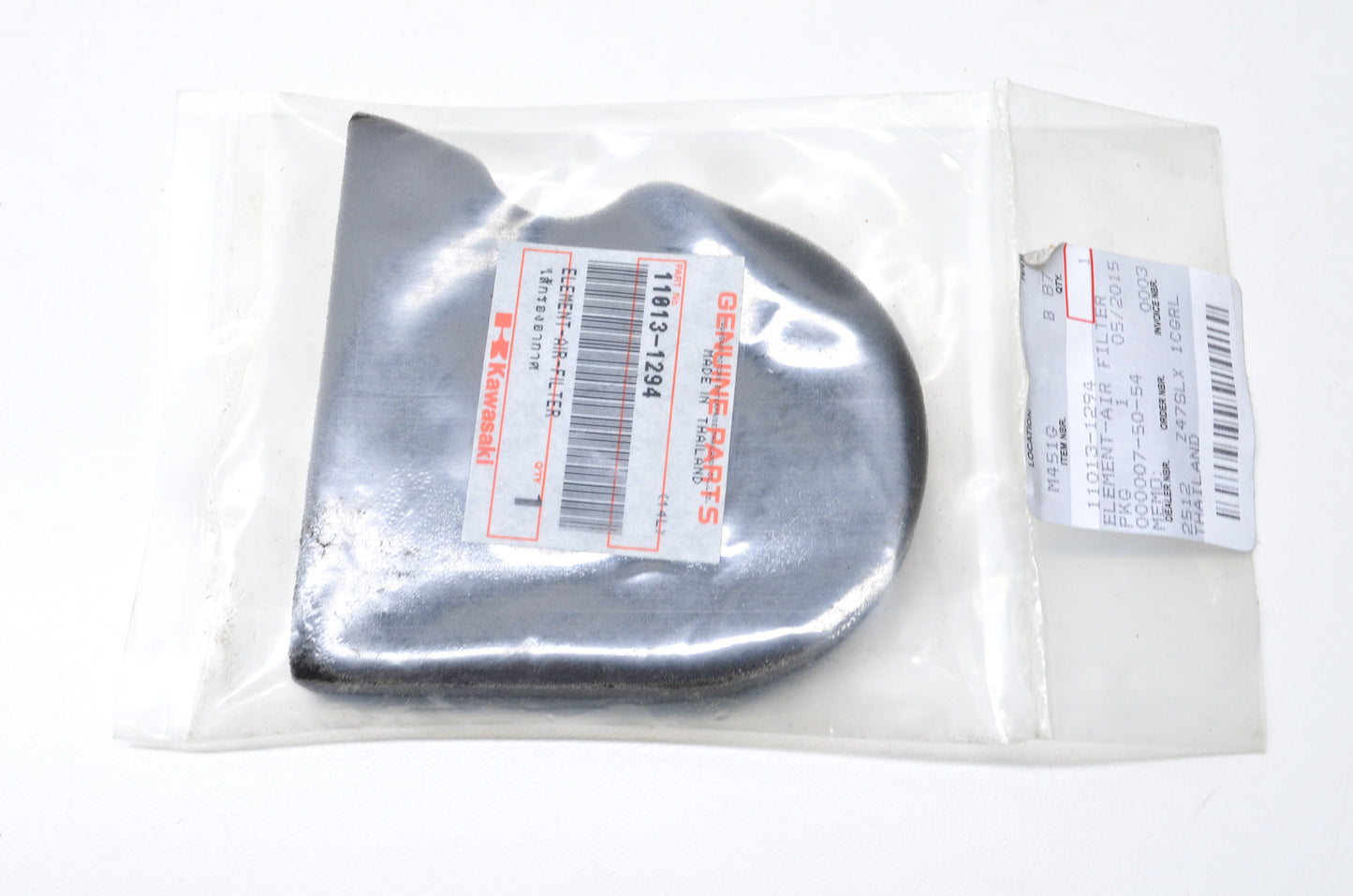 OEM Kawasaki 11013-1294 Air Filter Element NOS