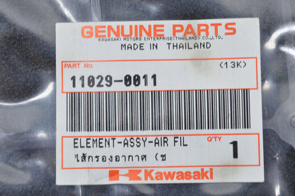 OEM Kawasaki 11029-0011 Air Filter Element Assembly NOS