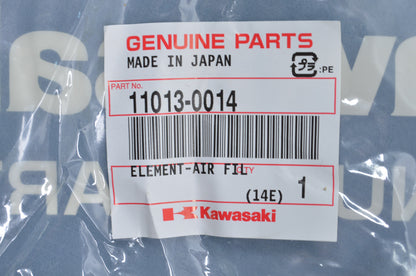 OEM Kawasaki 11013-0014 Air Filter Element NOS