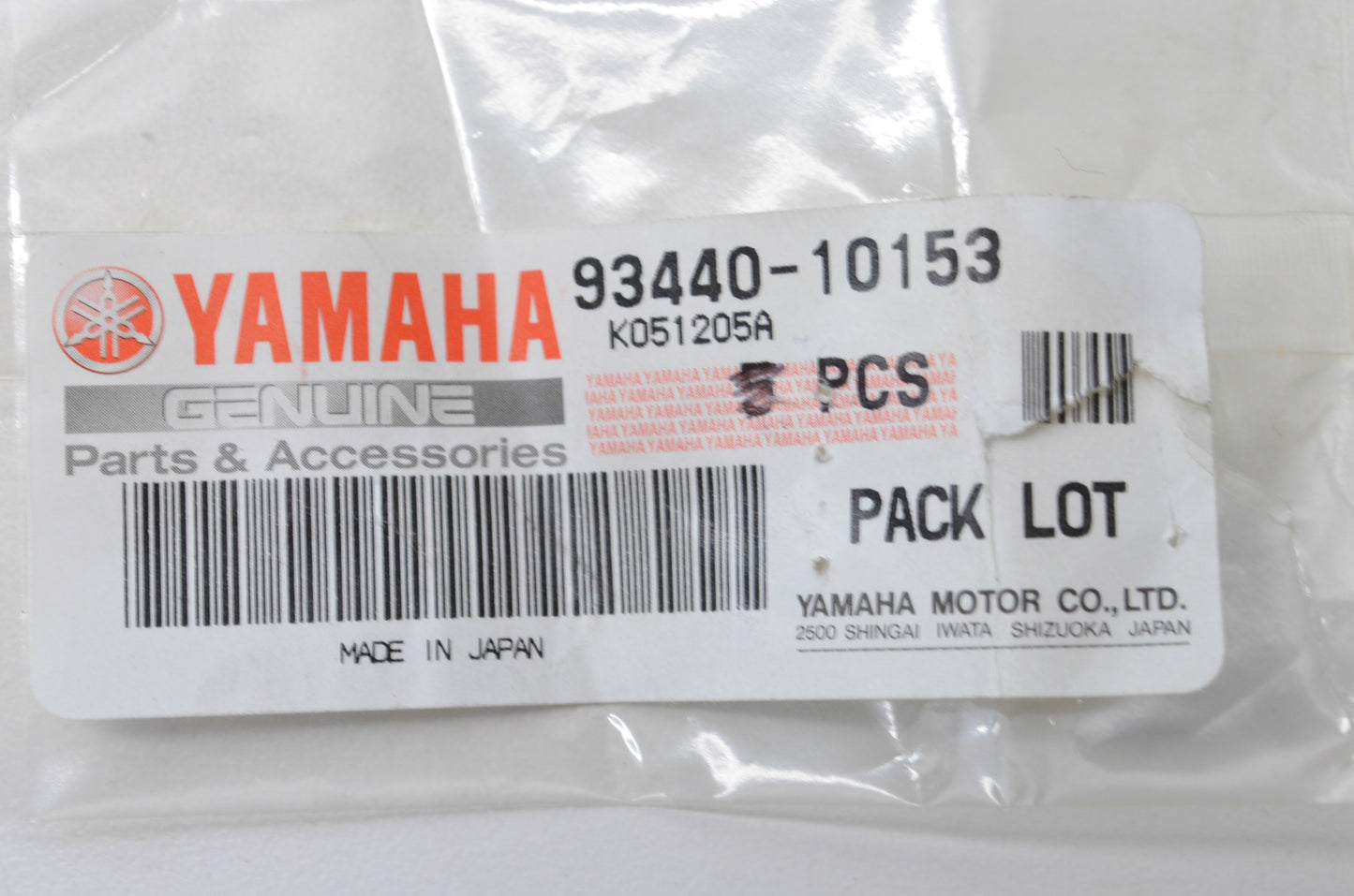 OEM Yamaha 93440-10153-00 Outer Circlip Qty 3 NOS