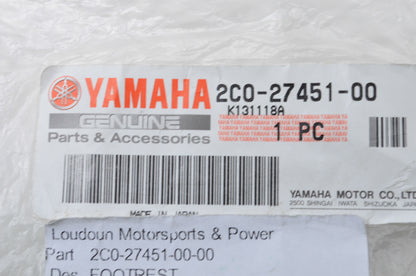 New OEM Yamaha 2C0-27451-00-00 Footrest NOS