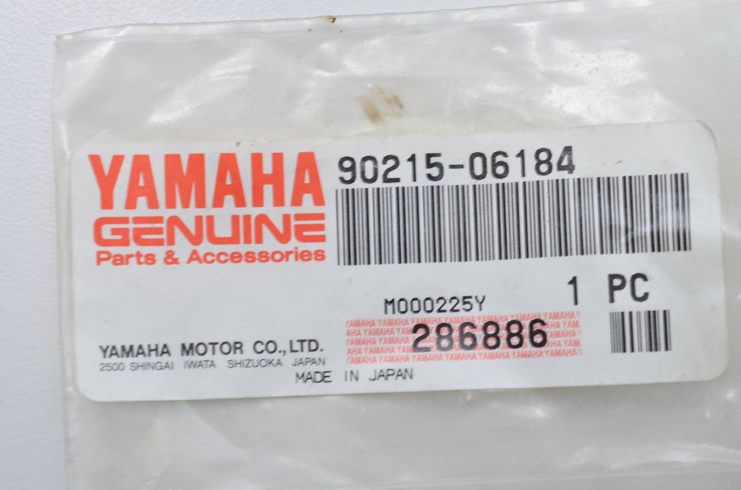 OEM Yamaha 90215-06184-00 Lock Washer NOS