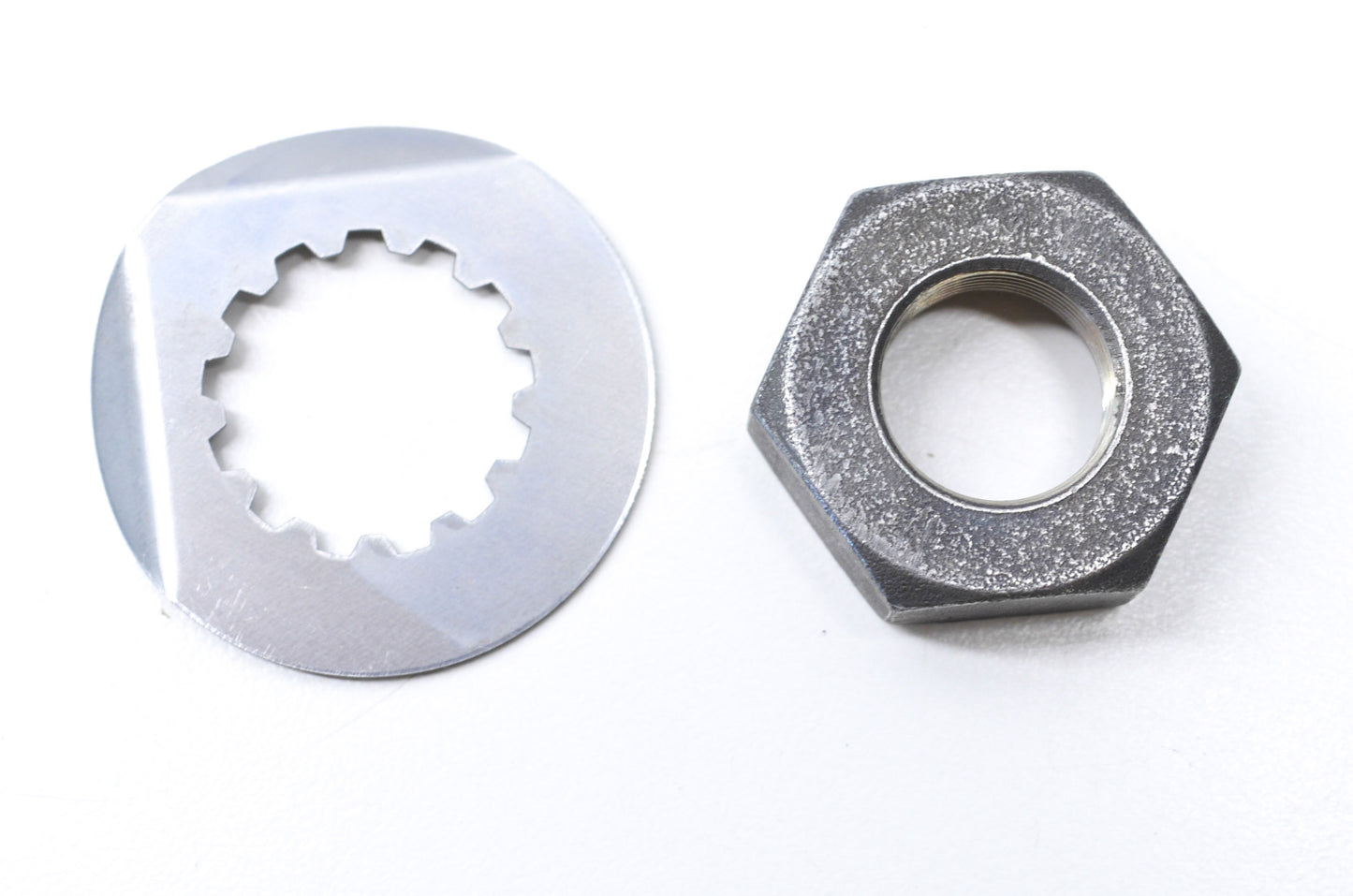 New OEM Yamaha Lock Nut & Washer Kit NOS