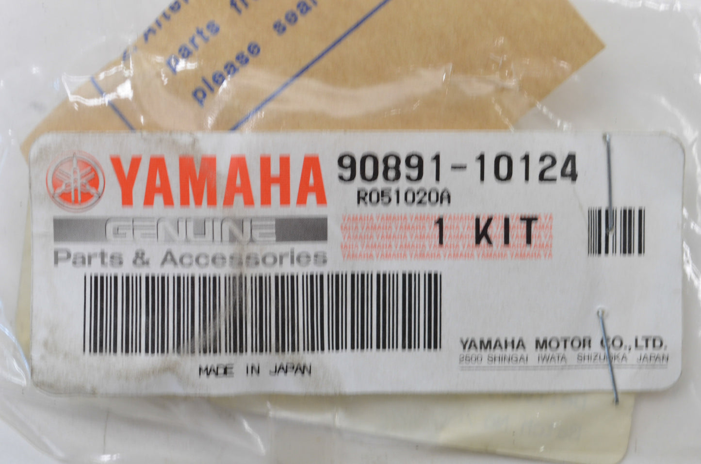 New OEM Yamaha Lock Nut & Washer Kit NOS