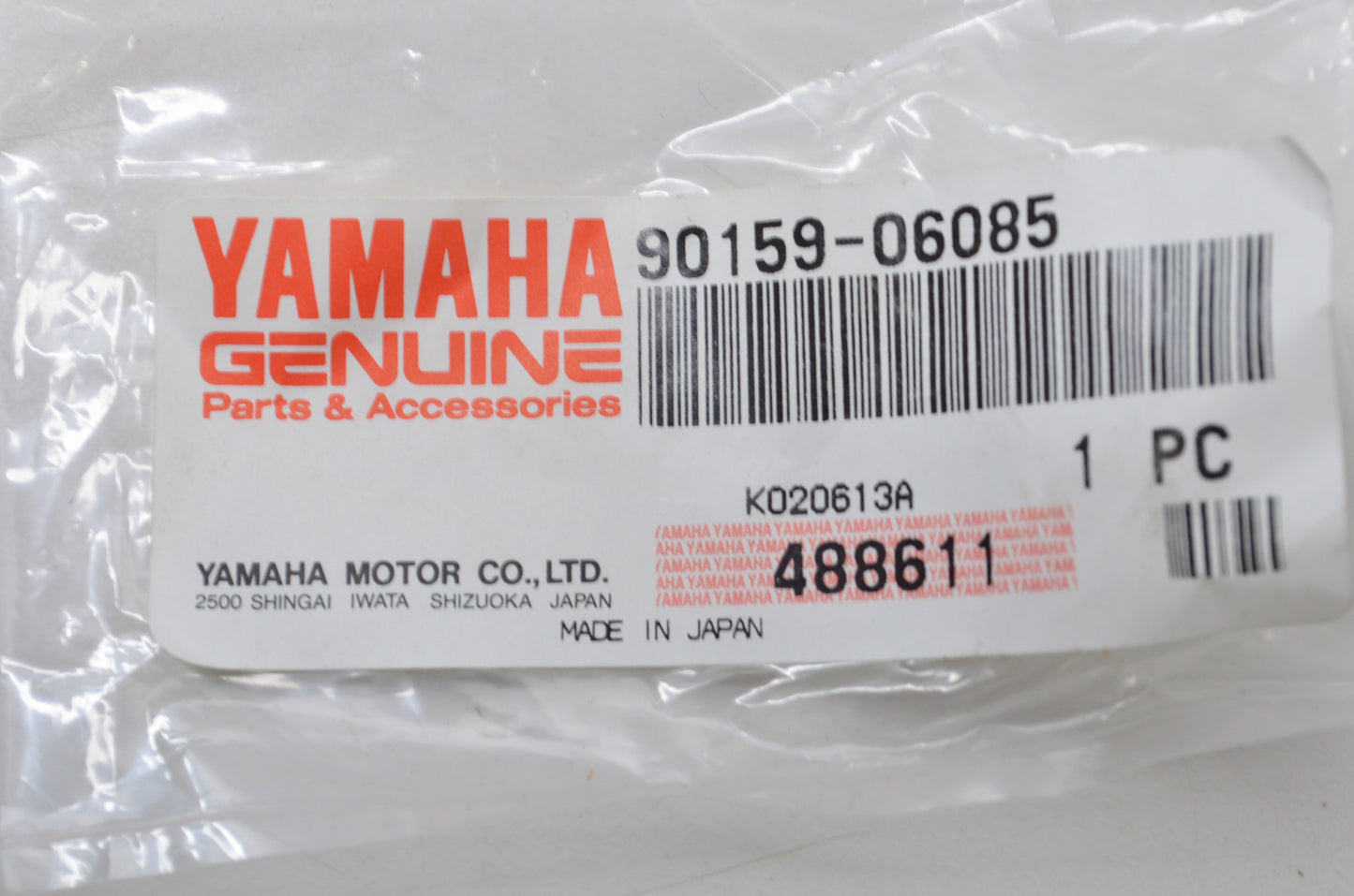 New OEM Yamaha 90159-06085-00 Screw w/ Washer NOS