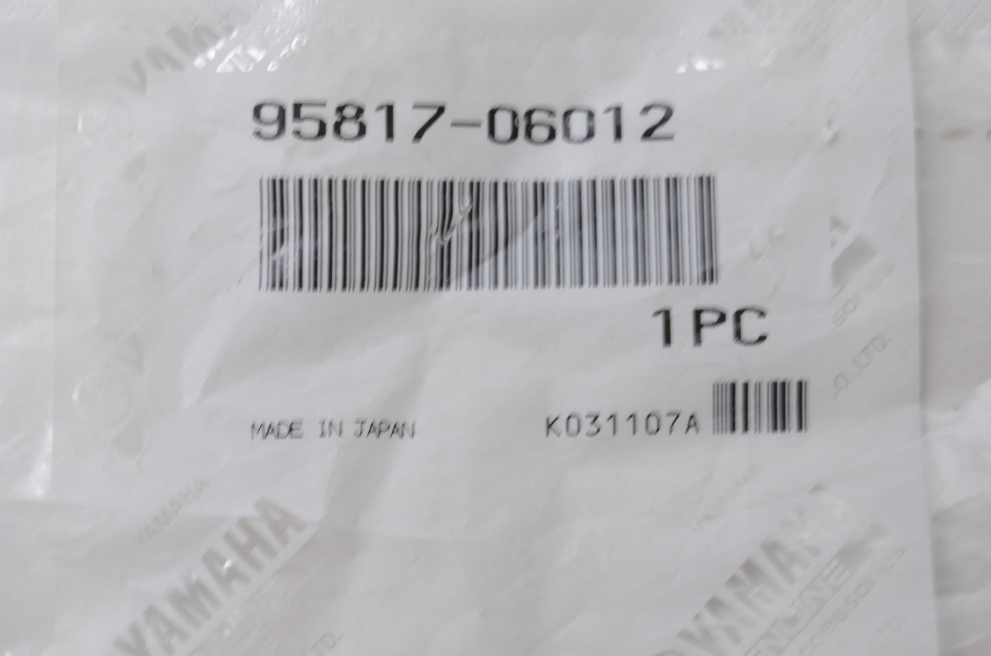 New OEM Yamaha Flange Bolt NOS