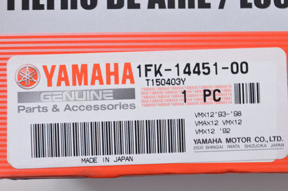 New OEM Yamaha Air Cleaner Element NOS