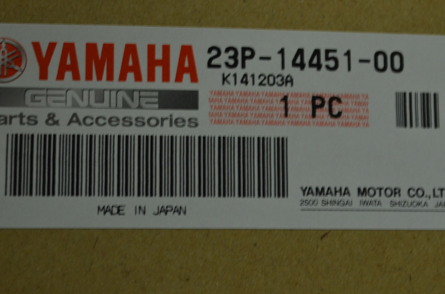 New OEM Yamaha Air Cleaner Element NOS