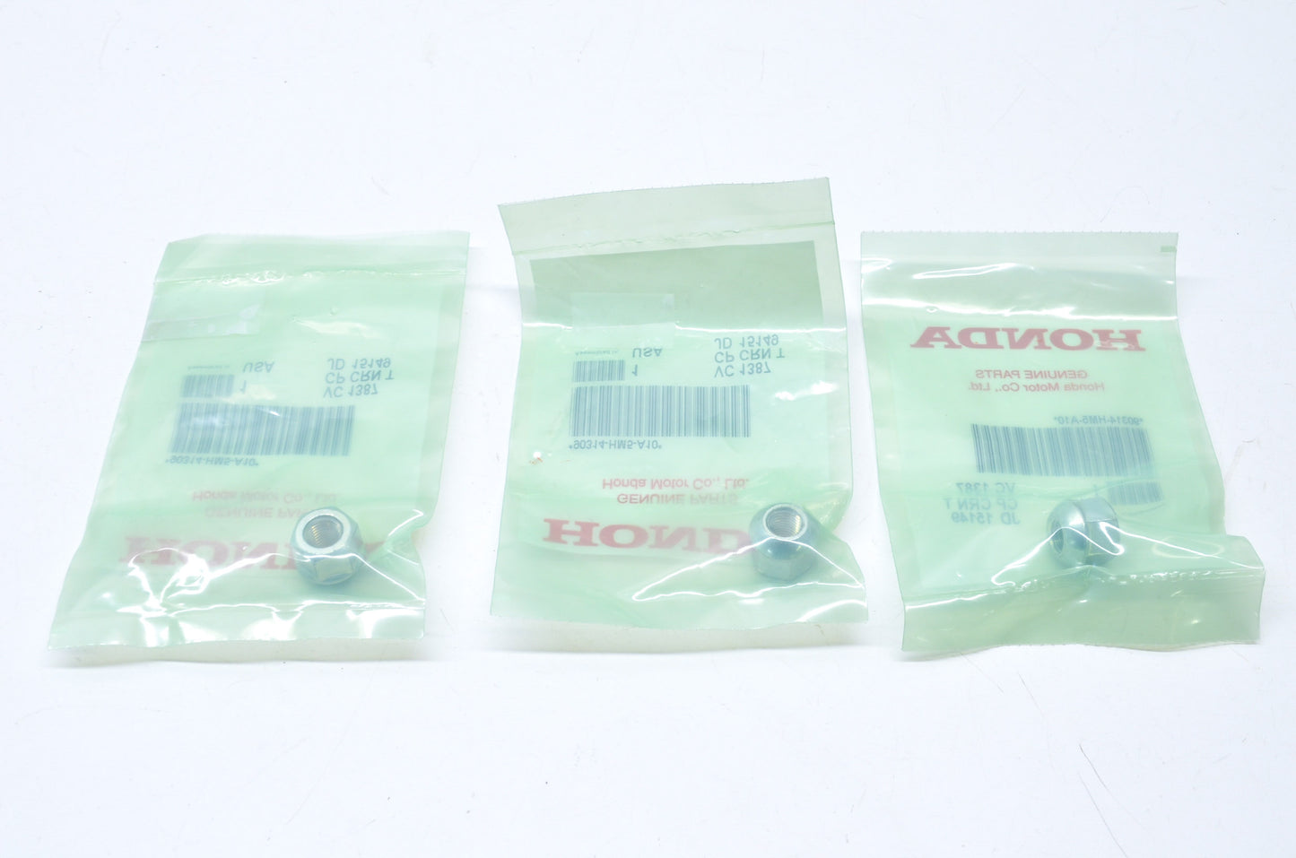OEM Honda 90314-HM5-A10 Wheel Nut Qty 3 NOS