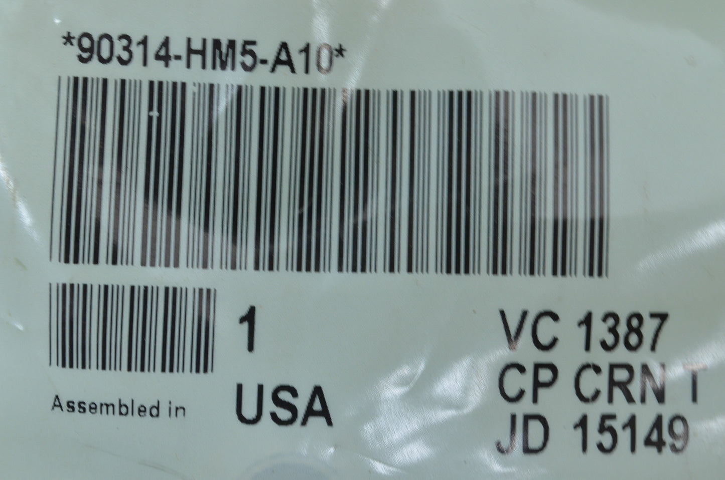 OEM Honda 90314-HM5-A10 Wheel Nut Qty 3 NOS