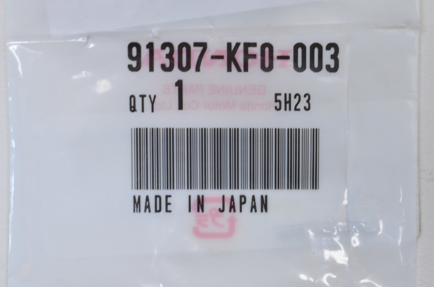 OEM Honda 91307-KF0-003 O-Ring (18X3) Qty 2 NOS