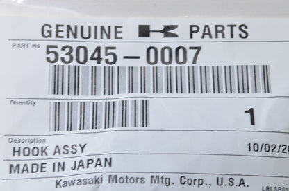OEM Kawasaki 53045-0007 Hook Assembly NOS