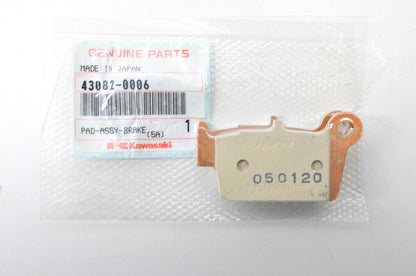 OEM Kawasaki 43082-0006 Brake Pad Assembly NOS