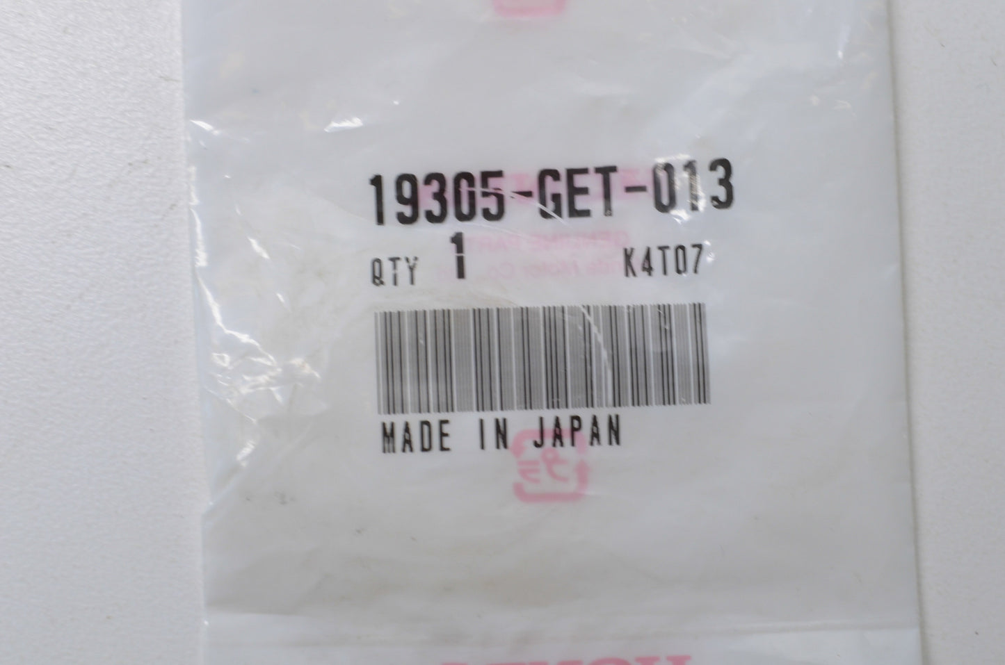 OEM Honda 19305-GET-013 Seal Rubber