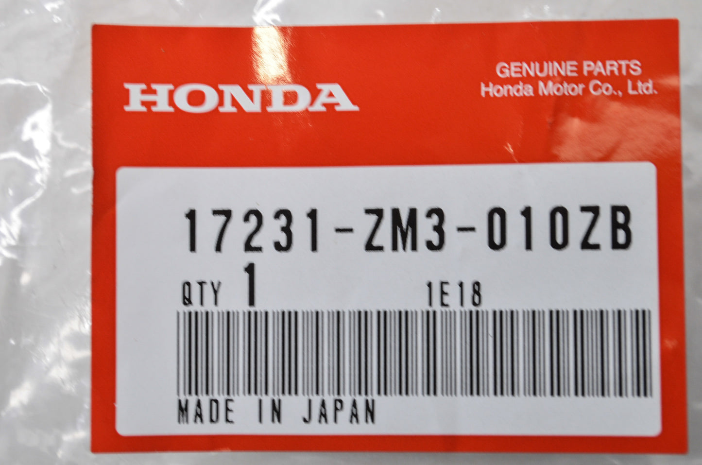 New OEM Honda Air Cleaner Cover NOS