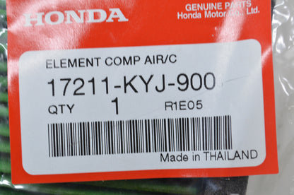 OEM Honda 17211-KYJ-900 Air Cleaner Element NOS