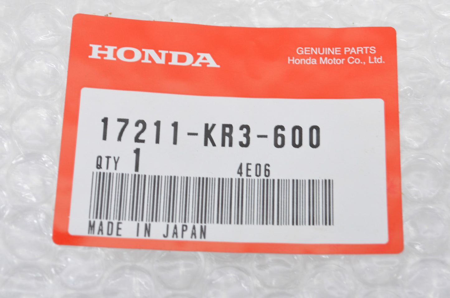 OEM Honda 17211-KR3-600 Air Cleaner Element NOS