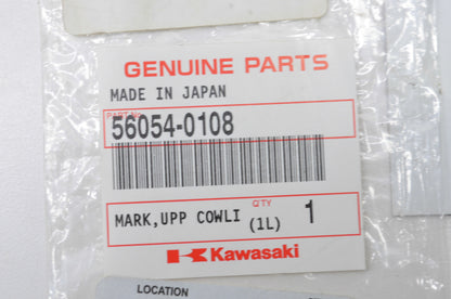 New OEM Kawasaki Versys Decal NOS