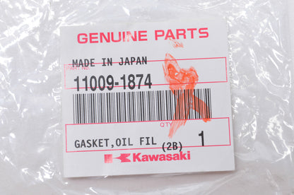 OEM Kawasaki 11009-1874 Oil Filter Cover Gasket NOS
