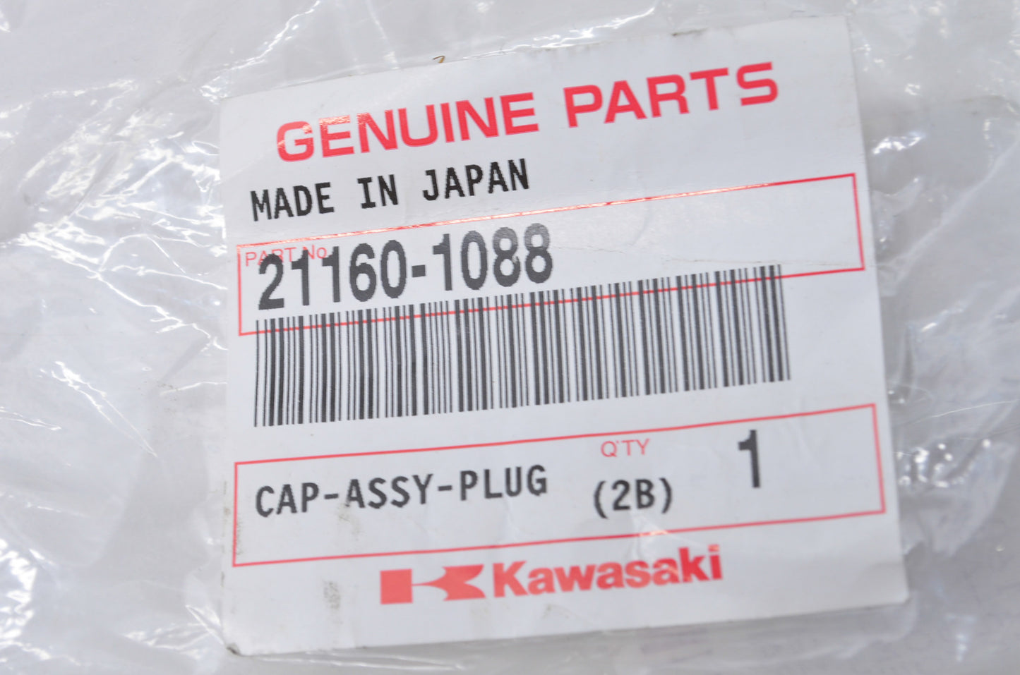 OEM Kawasaki 21160-1088 Plug Cap Assembly NOS