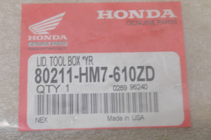 Harvest Beige Tool Box Lid NOS
