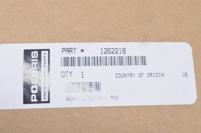 OEM Polaris 1262218 Air Box Filter Assembly NOS