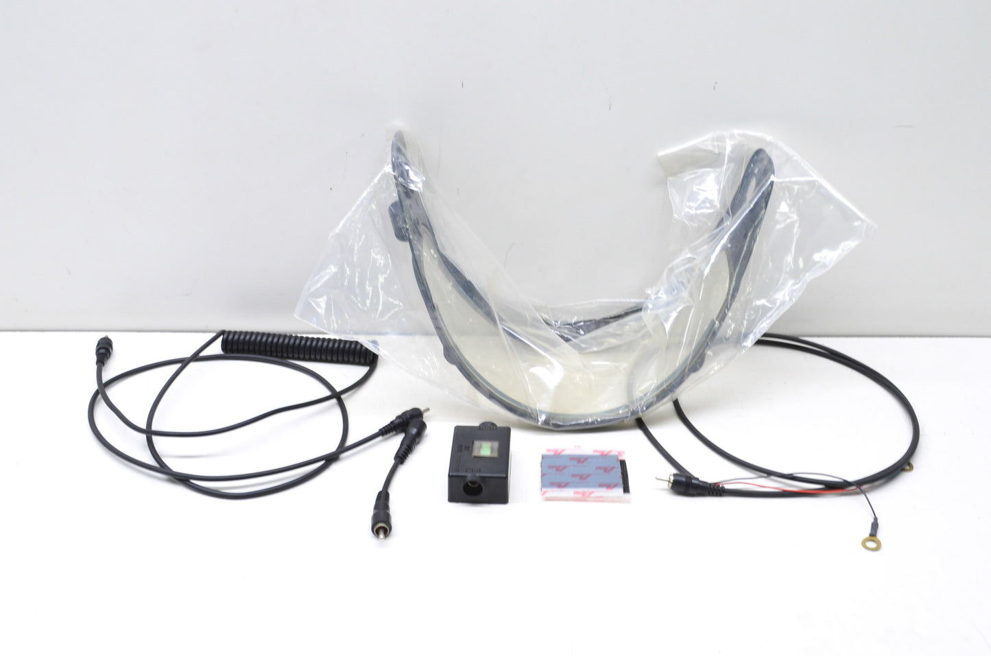 New OEM KBC Electric Snowmobile Dual Face Shield Kit NOS