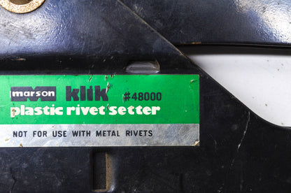 Marnson 48000 Klik Plastic Rivet Setter