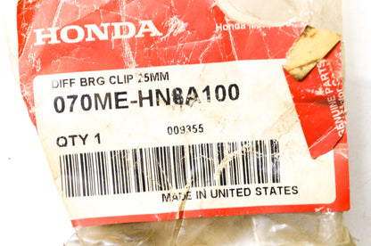 OEM Honda 070ME-HN8A100 Differential Bearing Clip 25mm