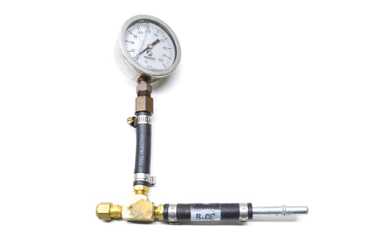 Fuel Pressure Gauge Adapter & Gauge