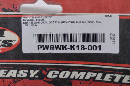 Pivot Works PWRWK-K18-001 Rear Wheel Bearing Kit NOS